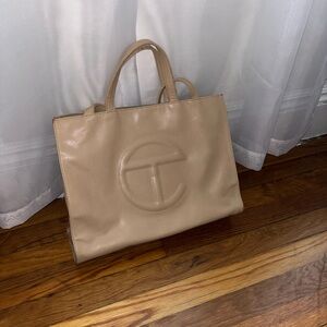 Telfar Beige shopping Bag